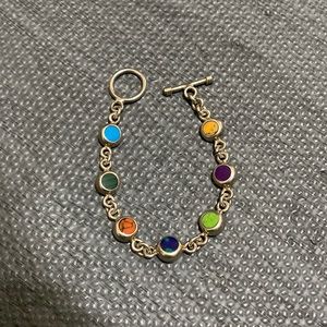 Vintage 925 Mexico stamped sterling bracelet